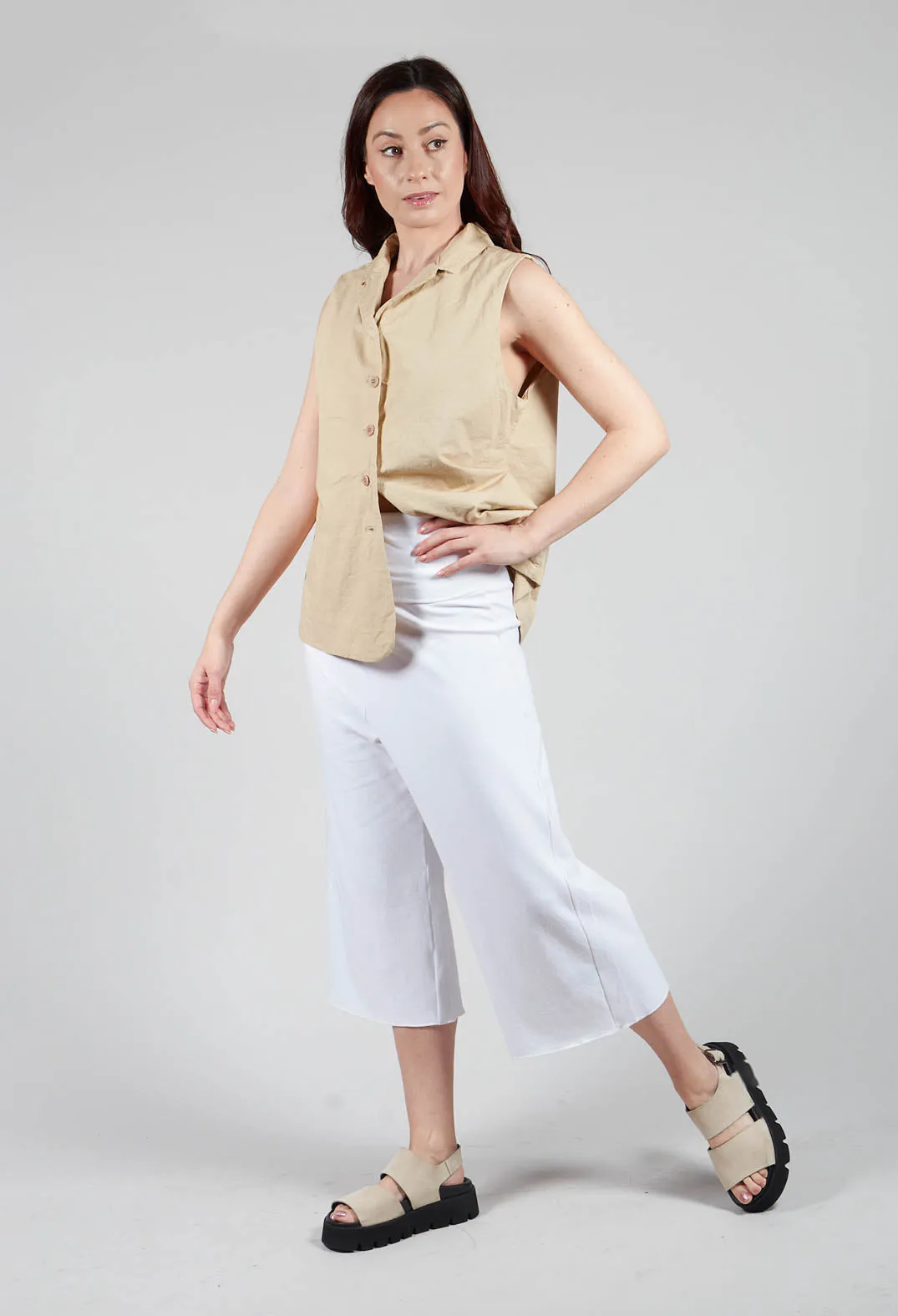 Easy Fit Trousers Eco in Milk