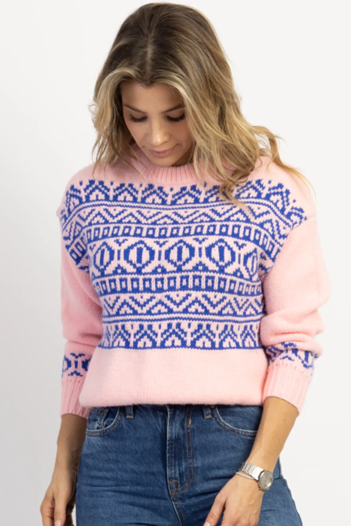 EASY TO LOVE SNOWCAP SWEATER