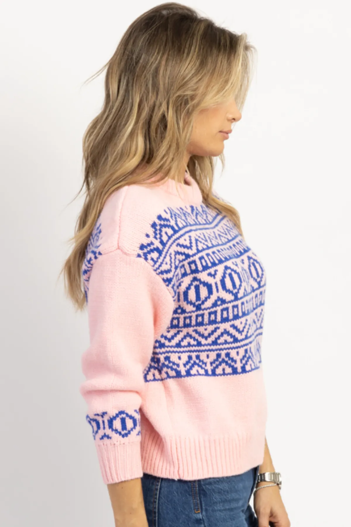 EASY TO LOVE SNOWCAP SWEATER