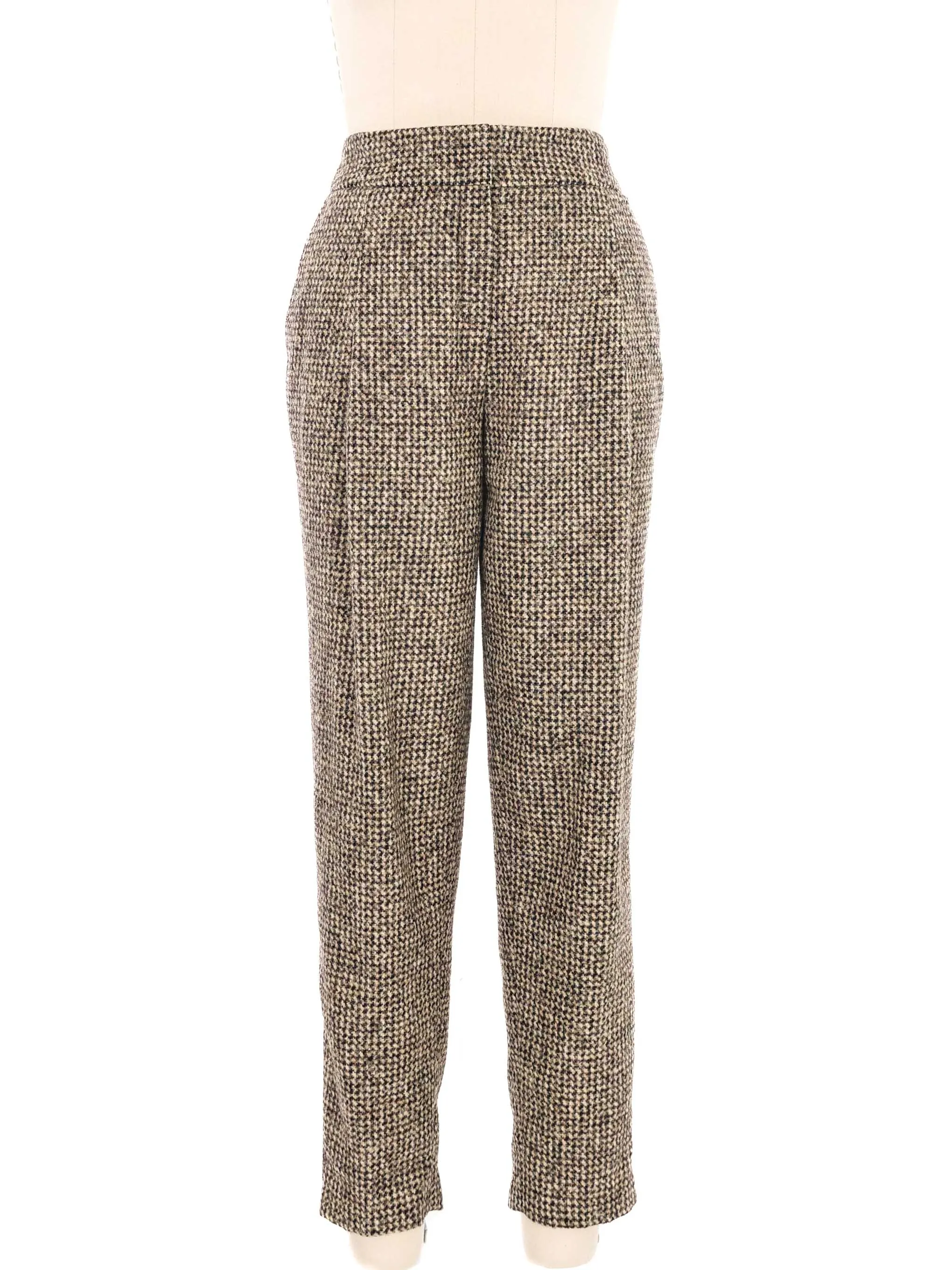 Escada Alpaca Tweed Pant Suit