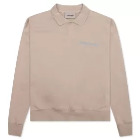 Essentials Kid's L/S Polo - String