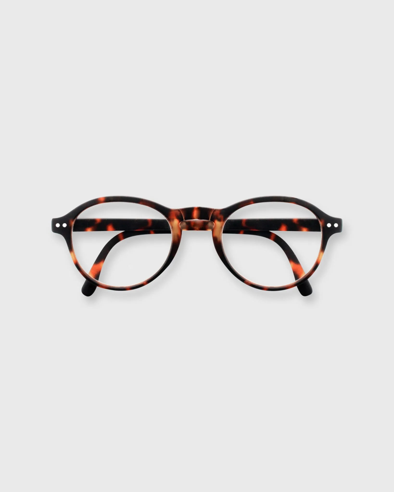 #F Folding Reading Glasses in Tortoise