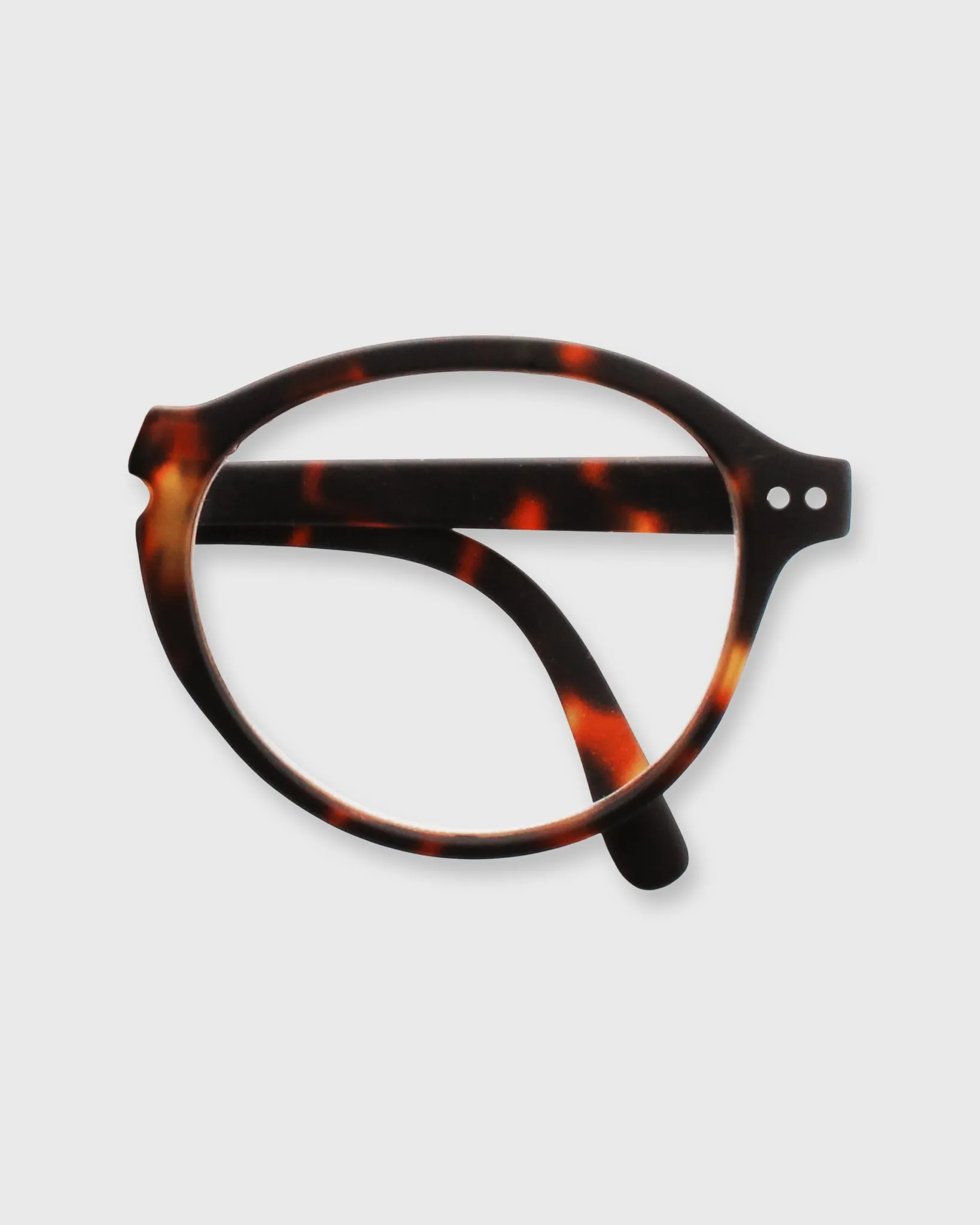 #F Folding Reading Glasses in Tortoise