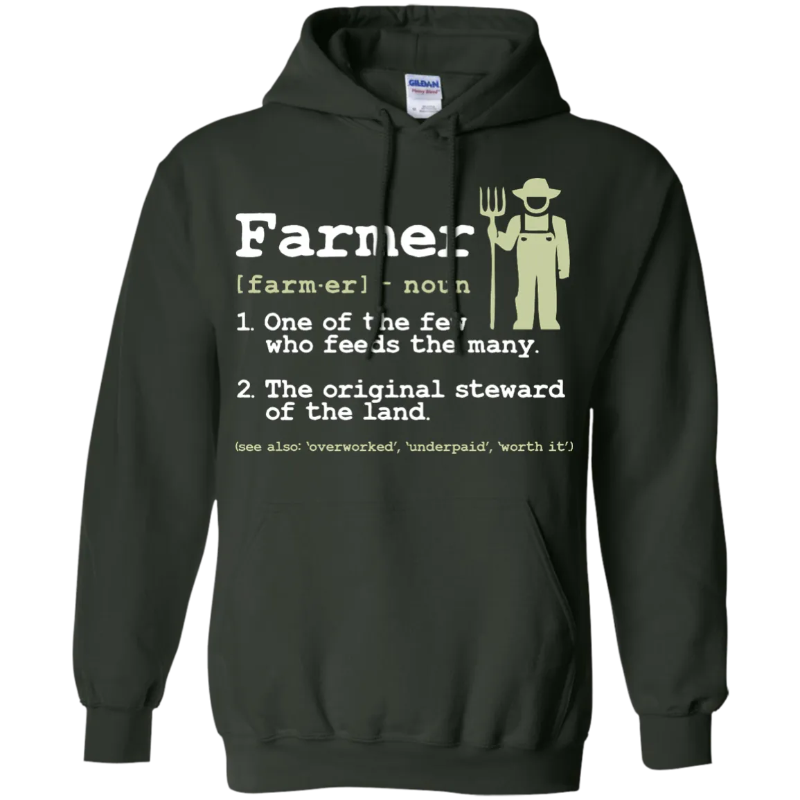 Farmer - Definition of a Farmer animals T Shirt & Hoodie