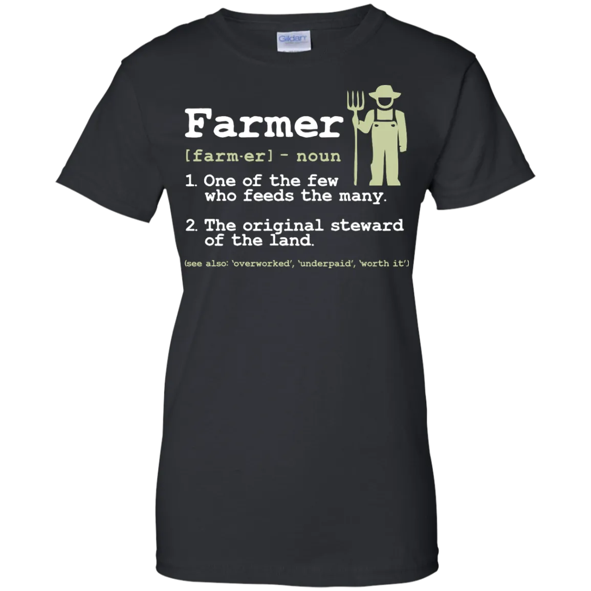 Farmer - Definition of a Farmer animals T Shirt & Hoodie