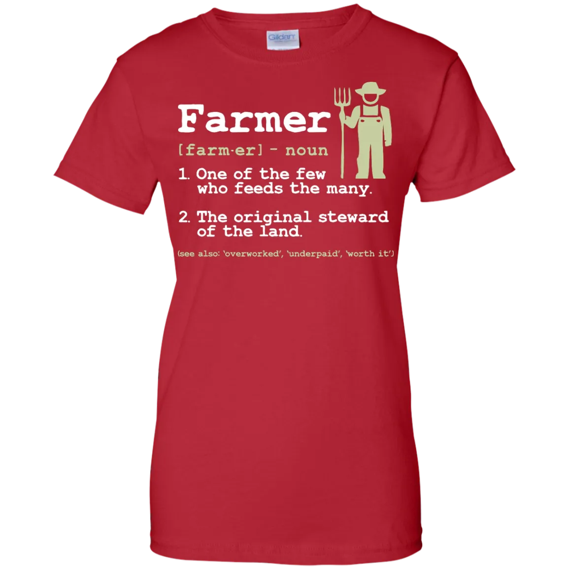 Farmer - Definition of a Farmer animals T Shirt & Hoodie