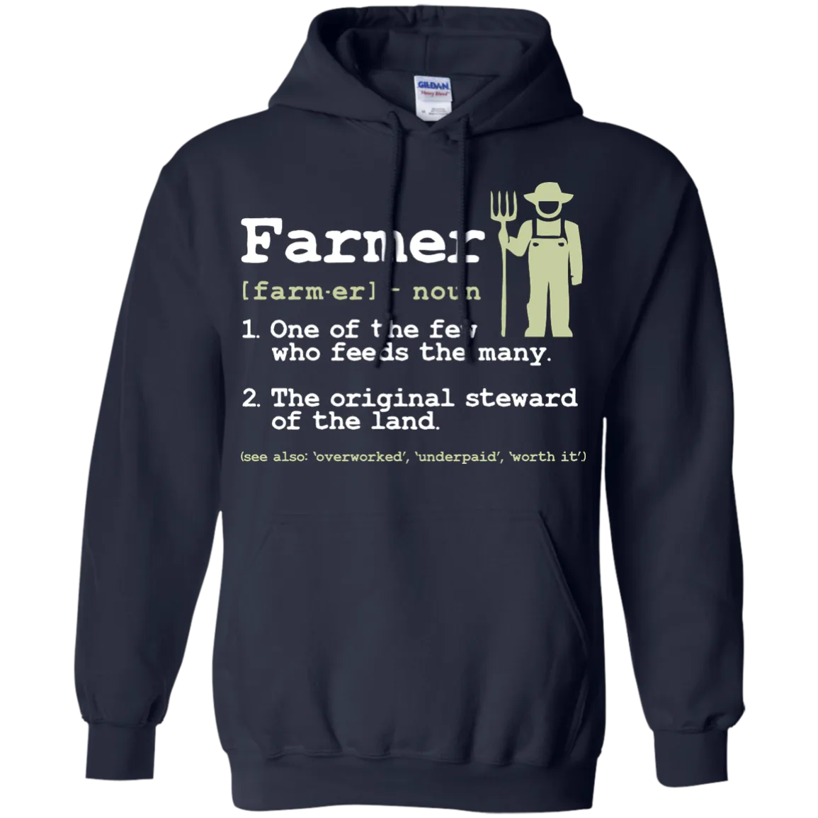 Farmer - Definition of a Farmer animals T Shirt & Hoodie