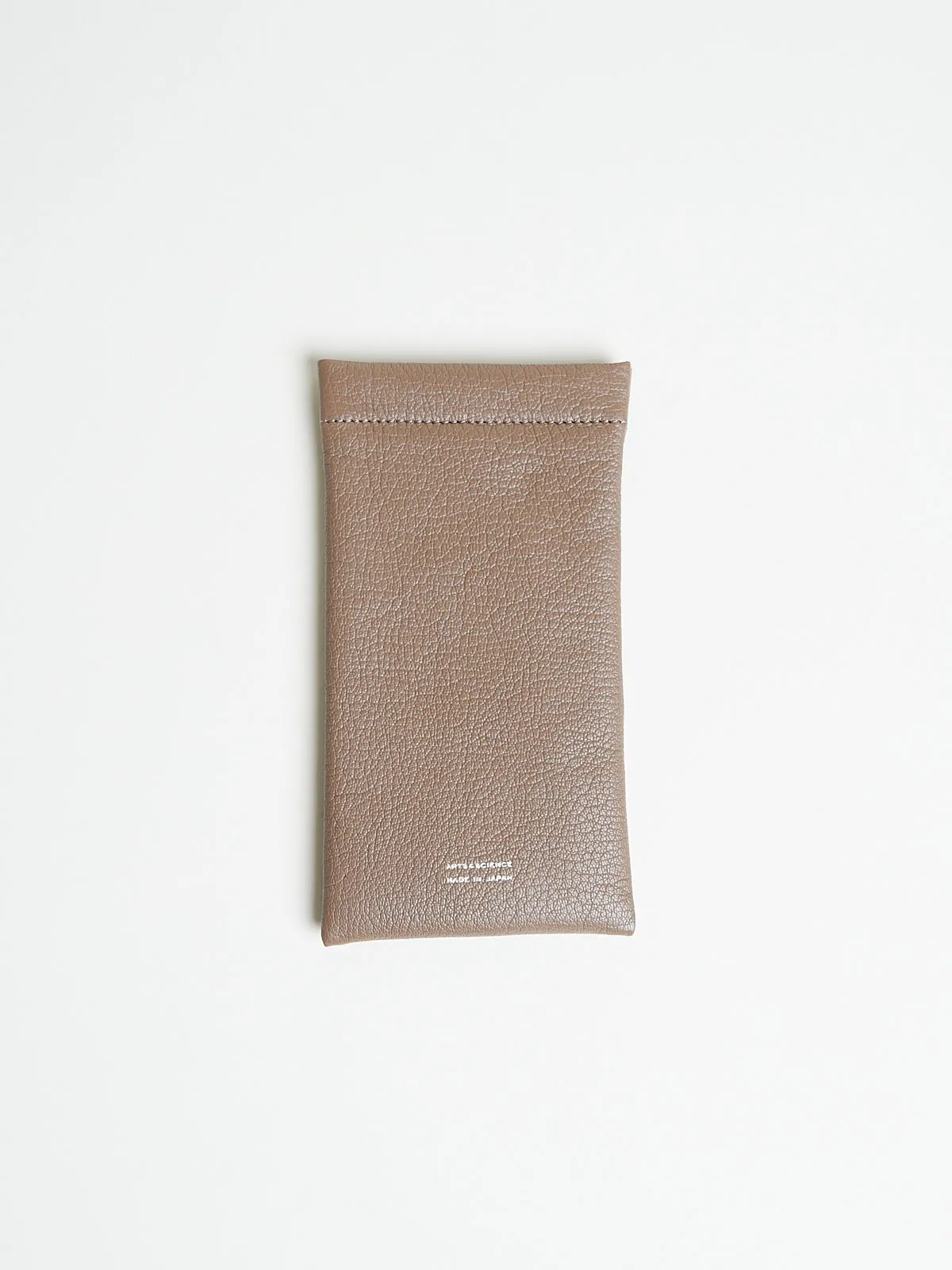 Flat Glasses Case in Grey Beige