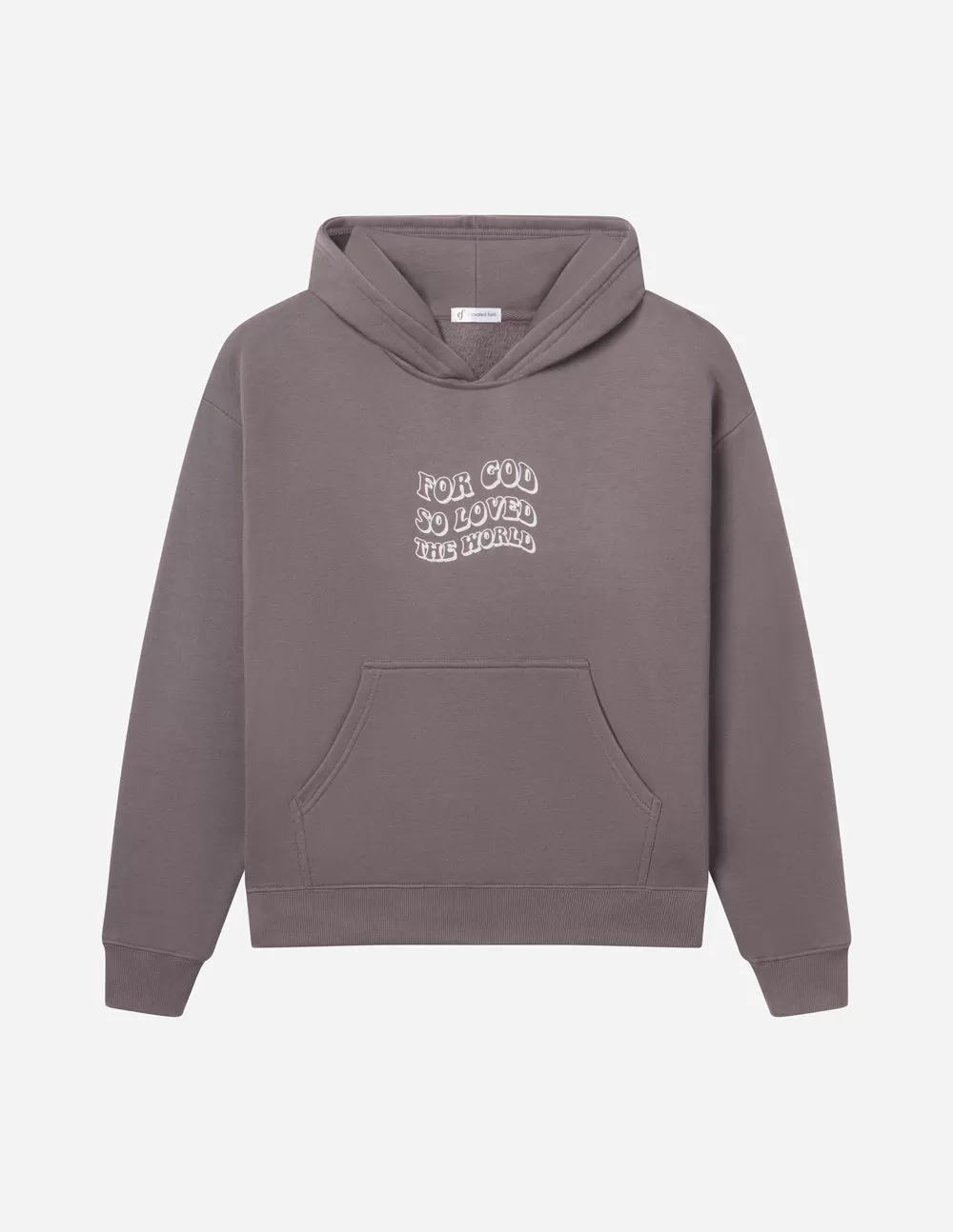 For God So Loved the World Grey Unisex Hoodie