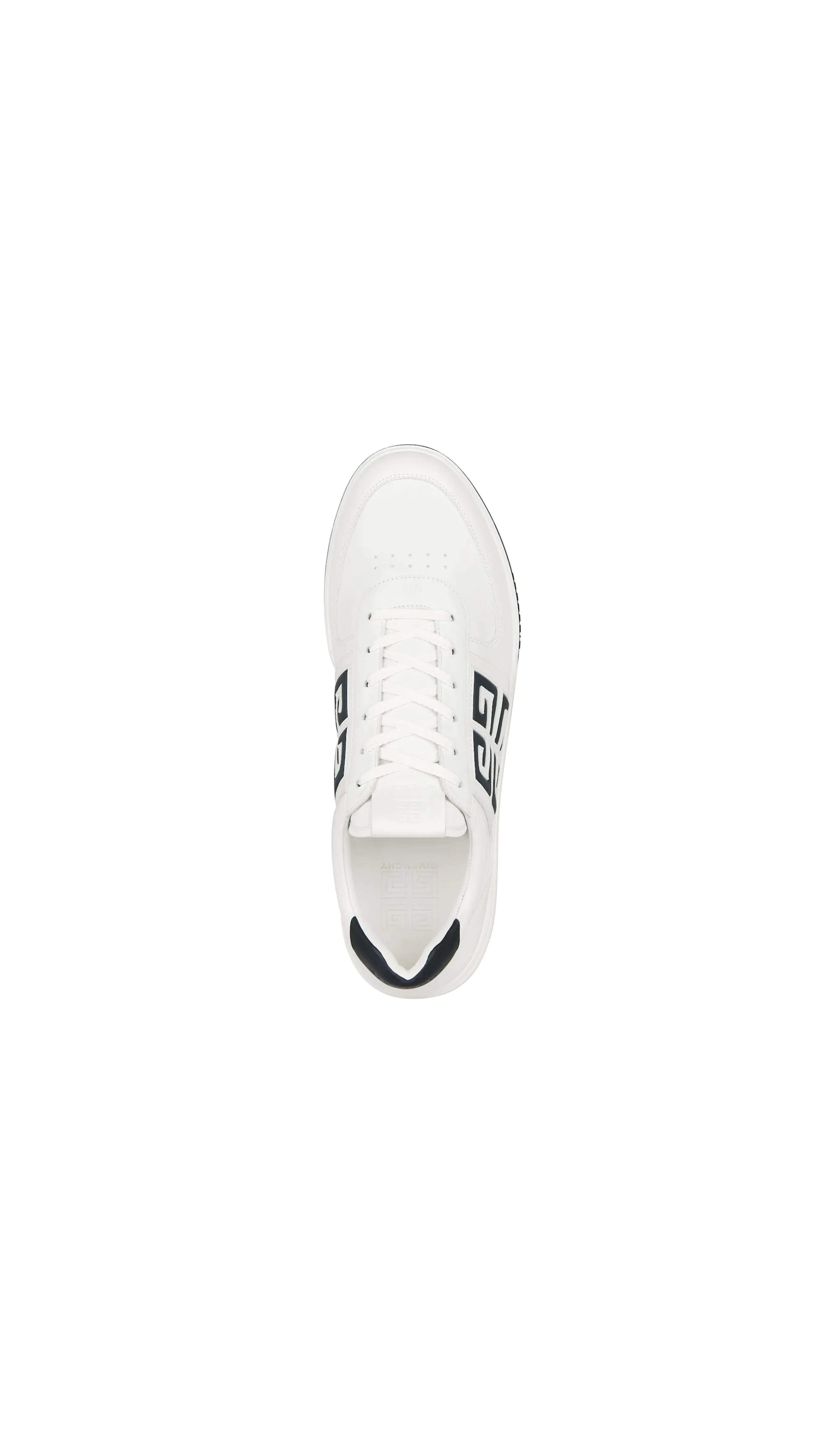 G4 Sneakers In Leather - White/Black