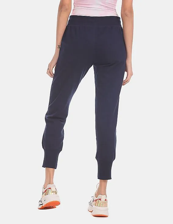 GAP Blue Drawstring Waist Logo Joggers