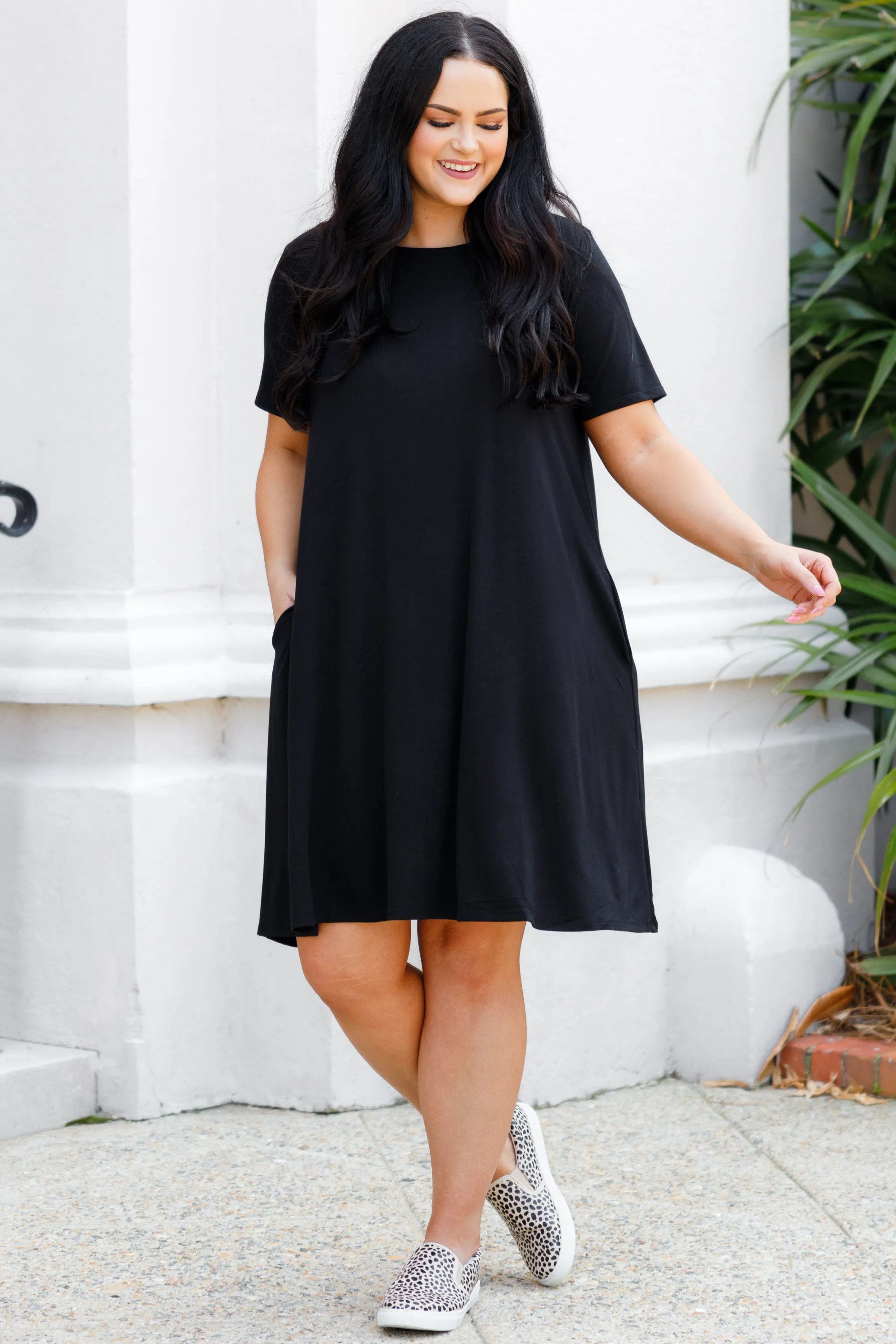 Getting Inspired Dress, Black