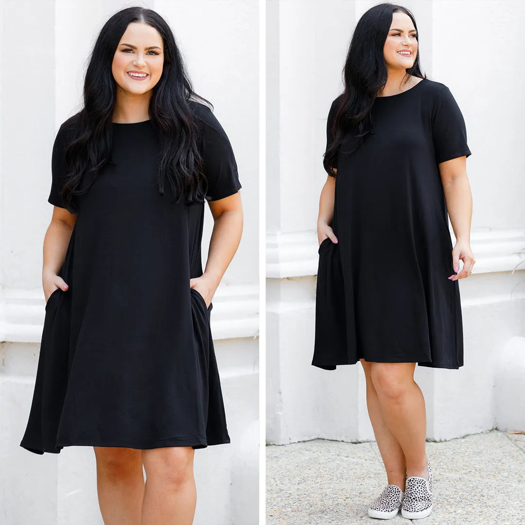 Getting Inspired Dress, Black