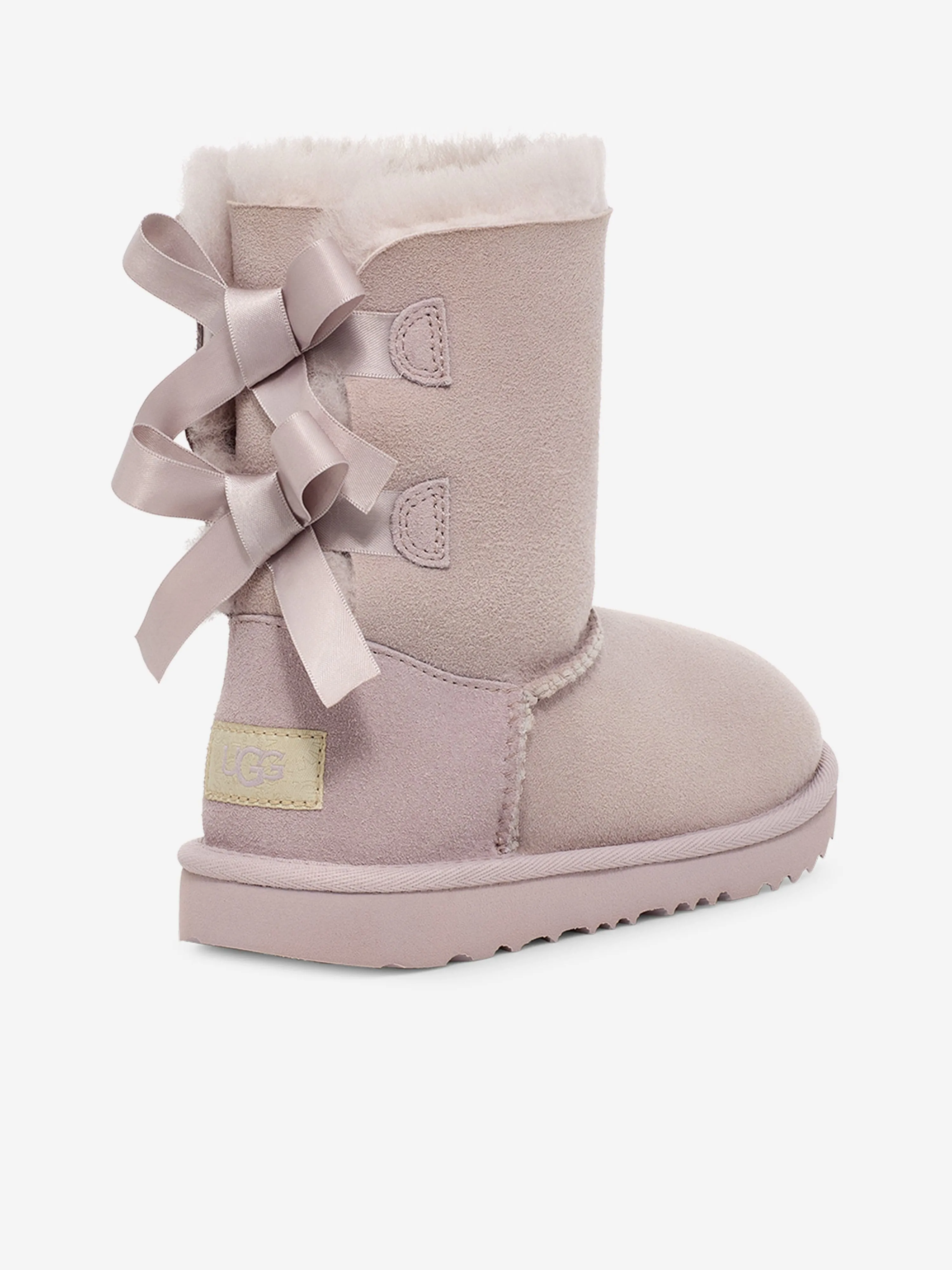 Girls Bailey Bow II Boots in Pink