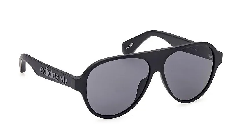 glasses adidas Originals OR0059 - 01A/Shiny Black/Smoke - men´s