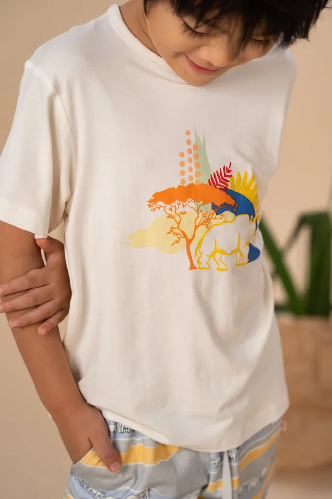 Groovy Rhino Tee