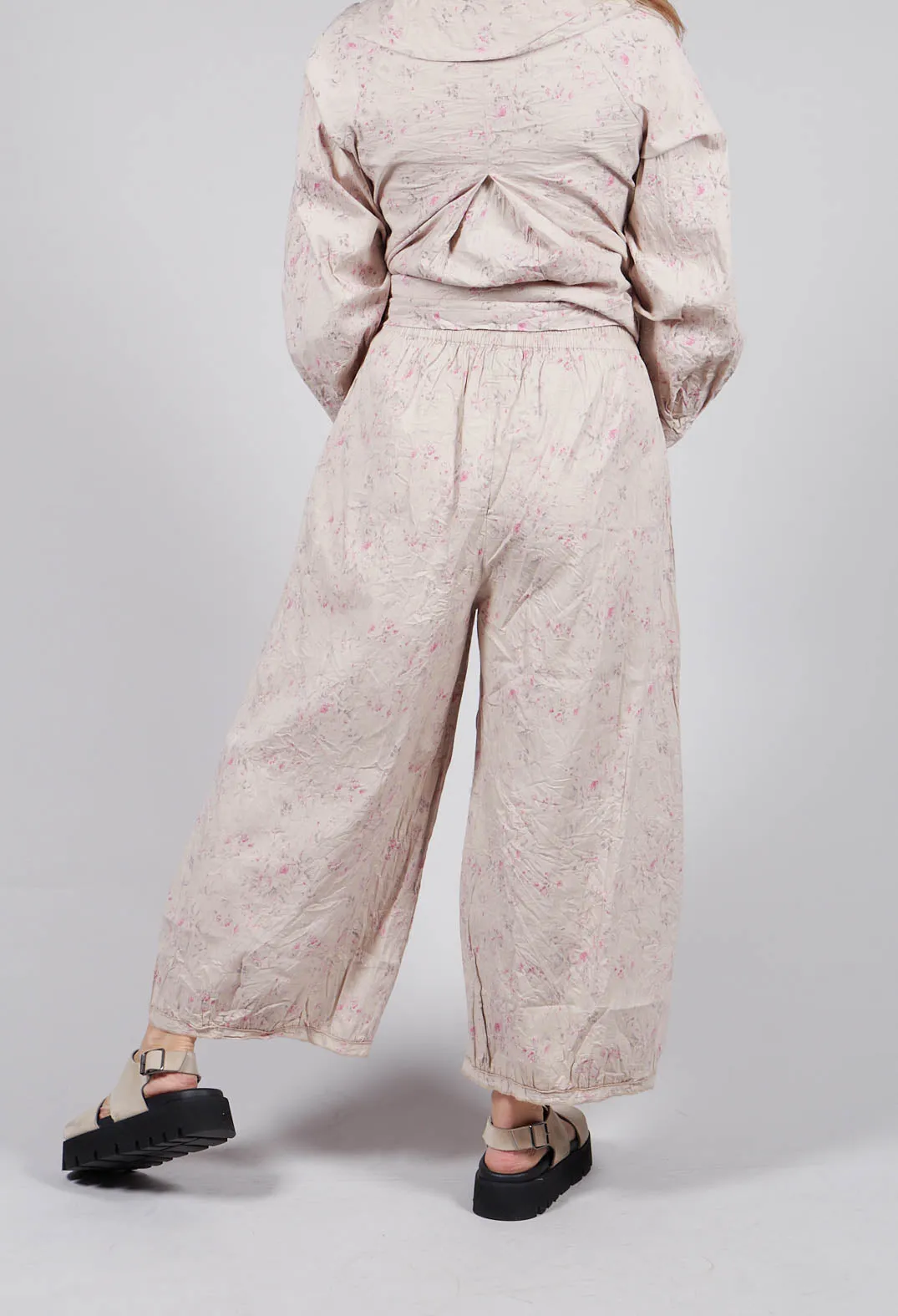 Gus Trousers in Liberty Beige Print