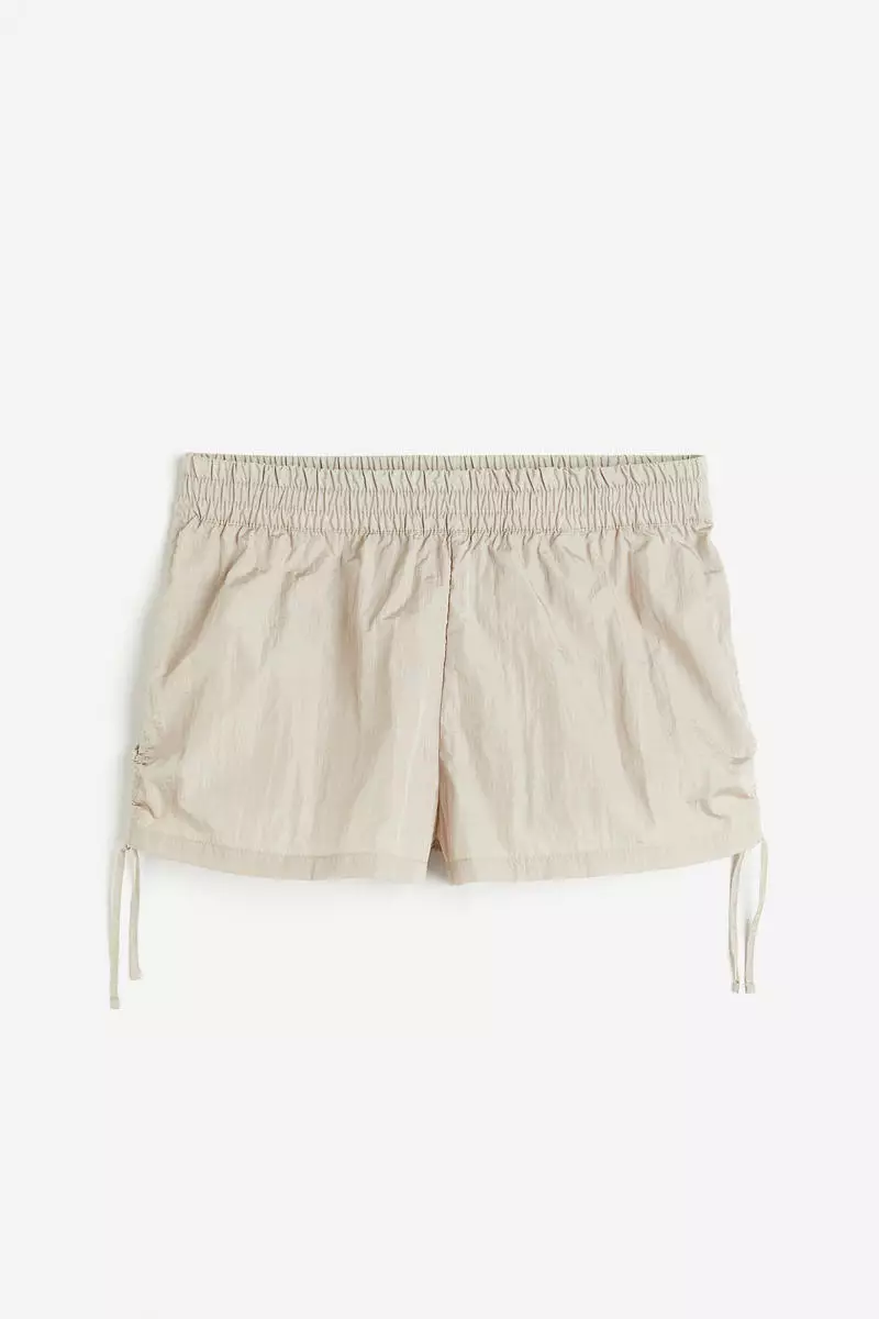 H&M Drawstring-detail nylon pull-on shorts