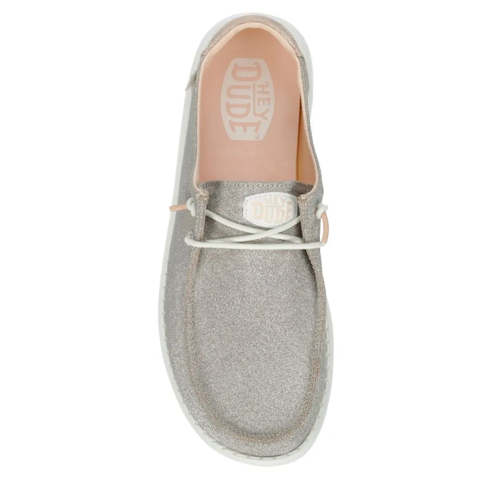 HEYDUDE  WOMENS WENDY SLIP ON SNEAKER