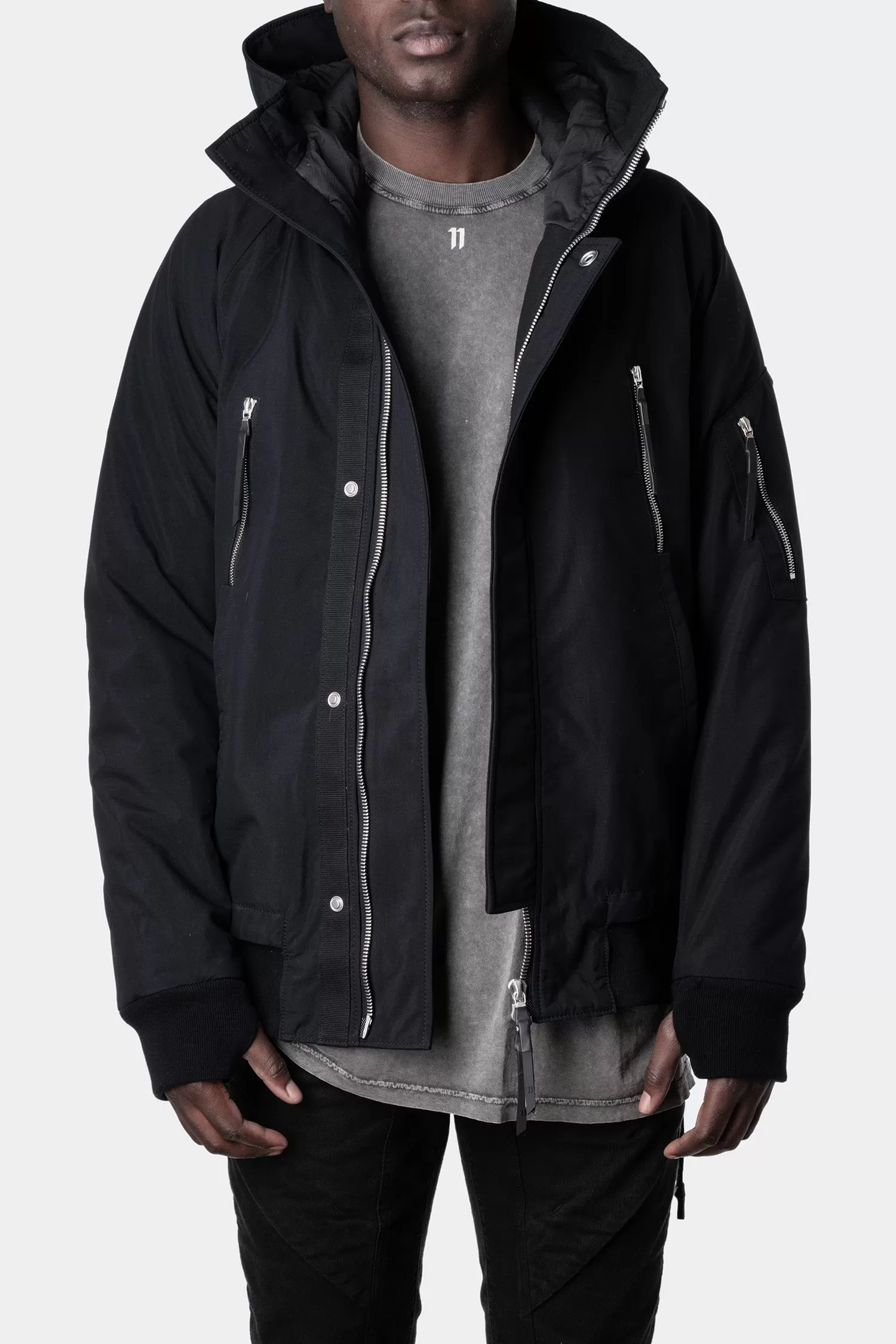 Hooded Padded Jacket