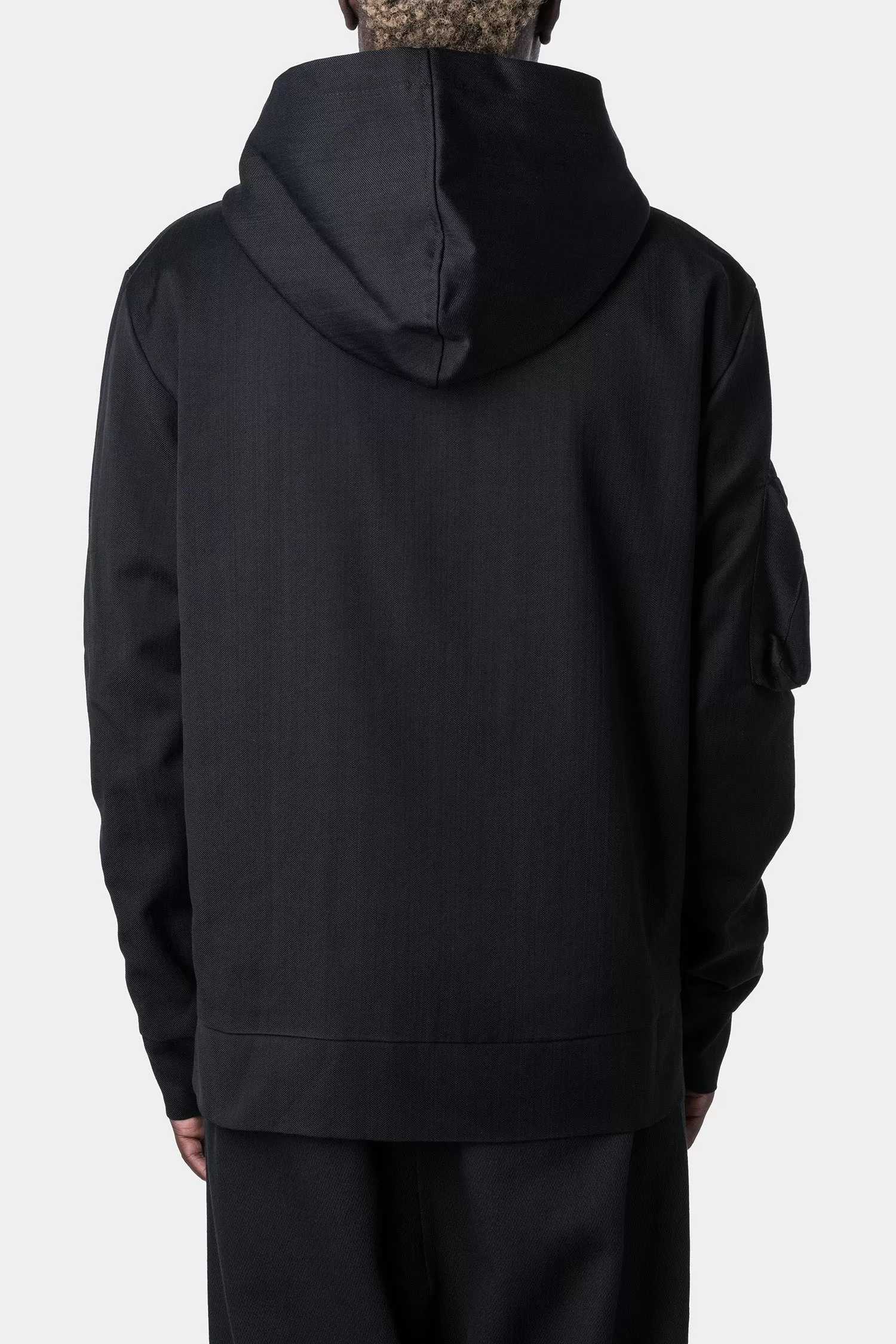 Hooded zip jacket