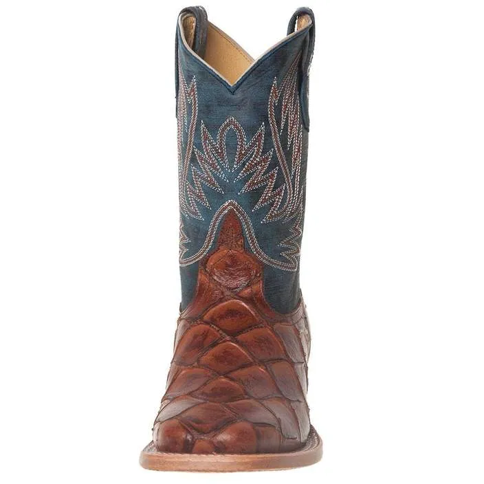 Horse Power Cognac Filet to Fish Western Boot