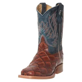 Horse Power Cognac Filet to Fish Western Boot