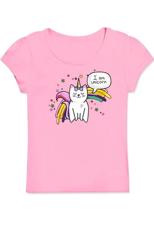 ‘I Am Unicorn’ Tee- Girls