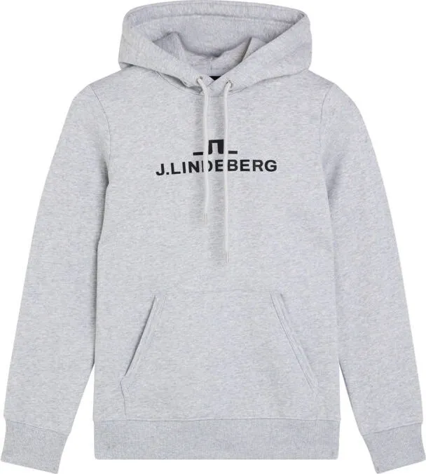 J.Lindeberg Women's Alpha Hood Stone Grey Melange | Buy J.Lindeberg Women's Alpha Hood Stone Grey Melange here | Outno