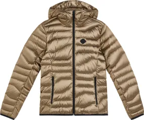 J.Lindeberg Women's Cliff Light Down Hood Tiger Brown | Buy J.Lindeberg Women's Cliff Light Down Hood Tiger Brown here