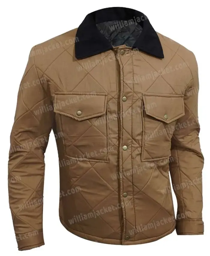 John Dutton Yellowstone S04 Quilted Jacket | William Jacket