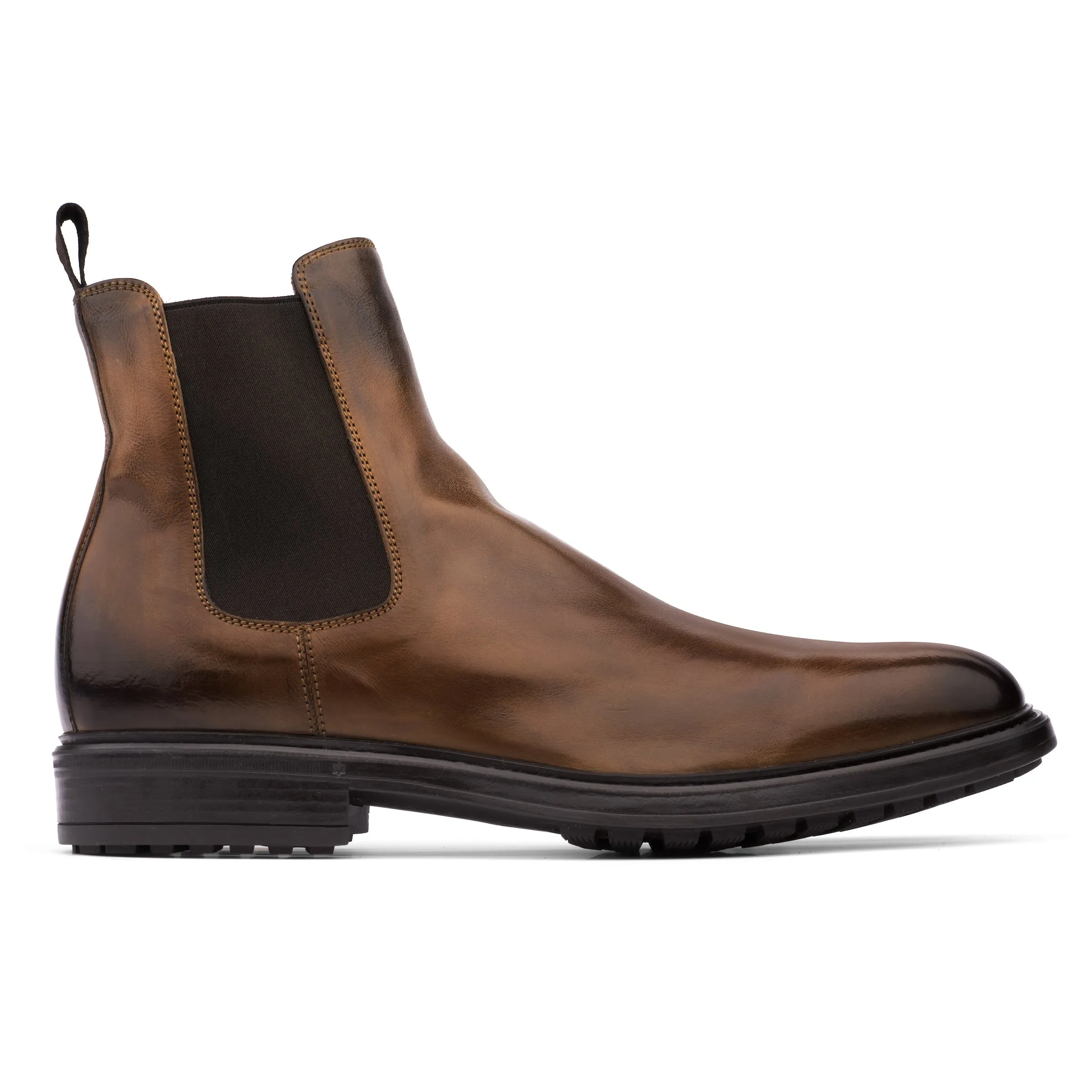 Julius Cognac Calf Chelsea Boot