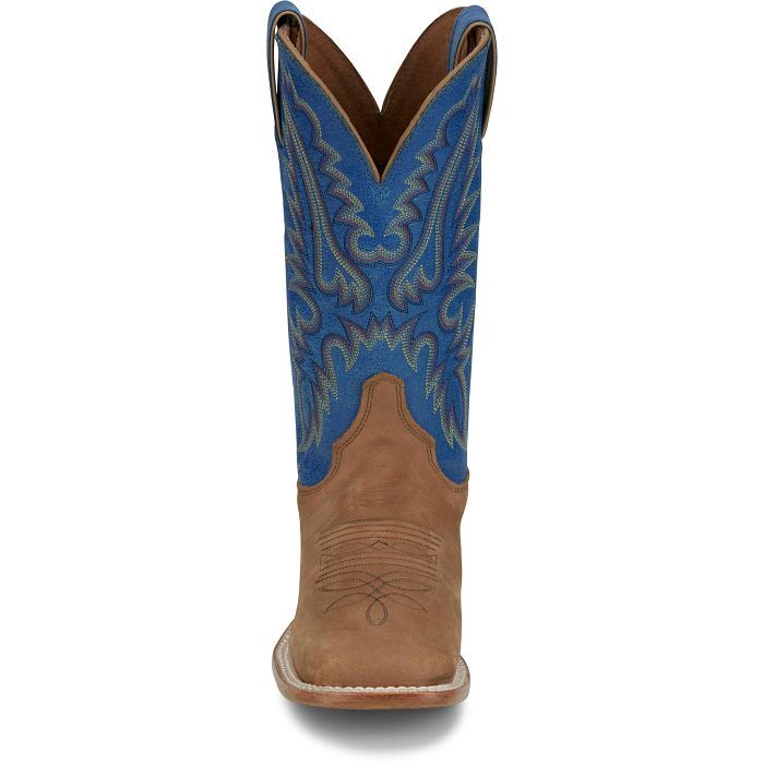 Justin Women's Peyton 11-In Western Book in Distressed Cognac