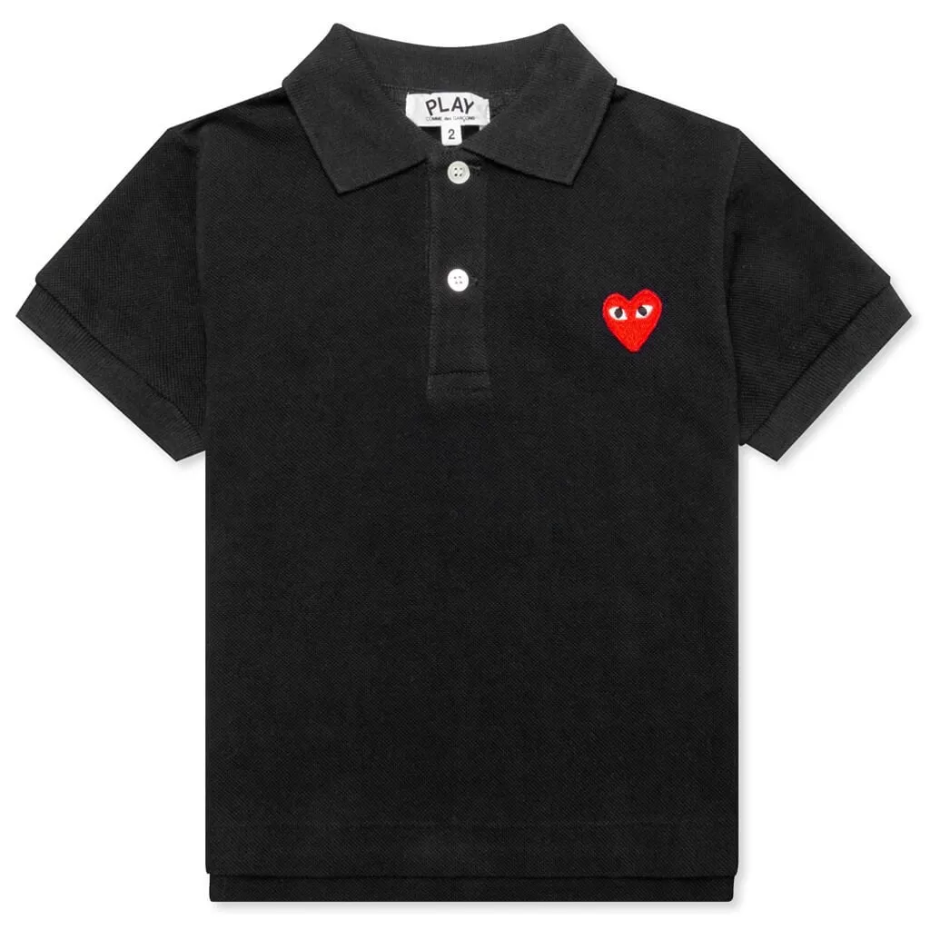 Kid's Polo Shirt - Black