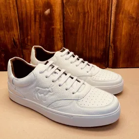 Kingsley Heath S Court Sneaker White/White