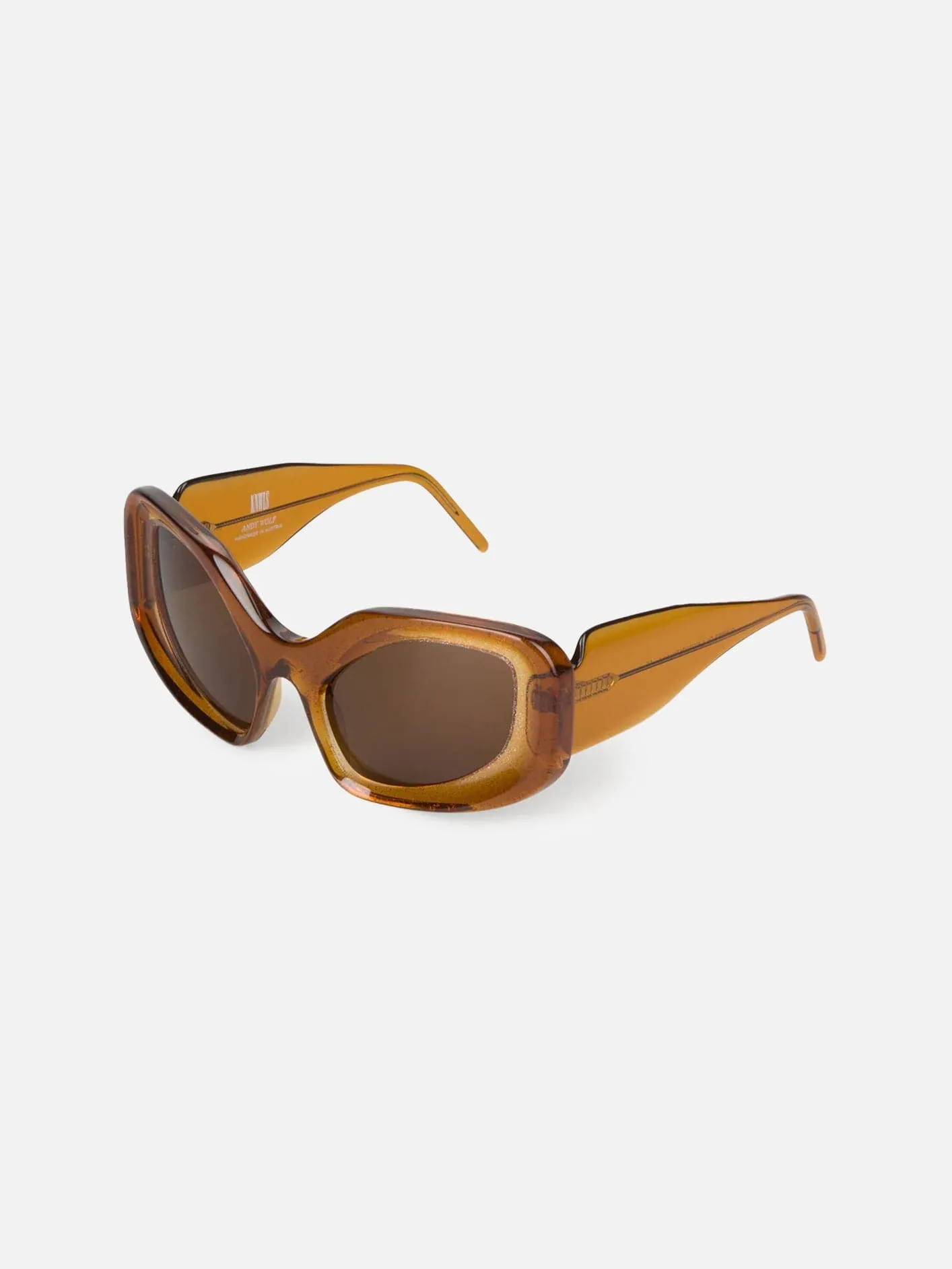 KNWLS Glimmer Sun Glasses - Coffee