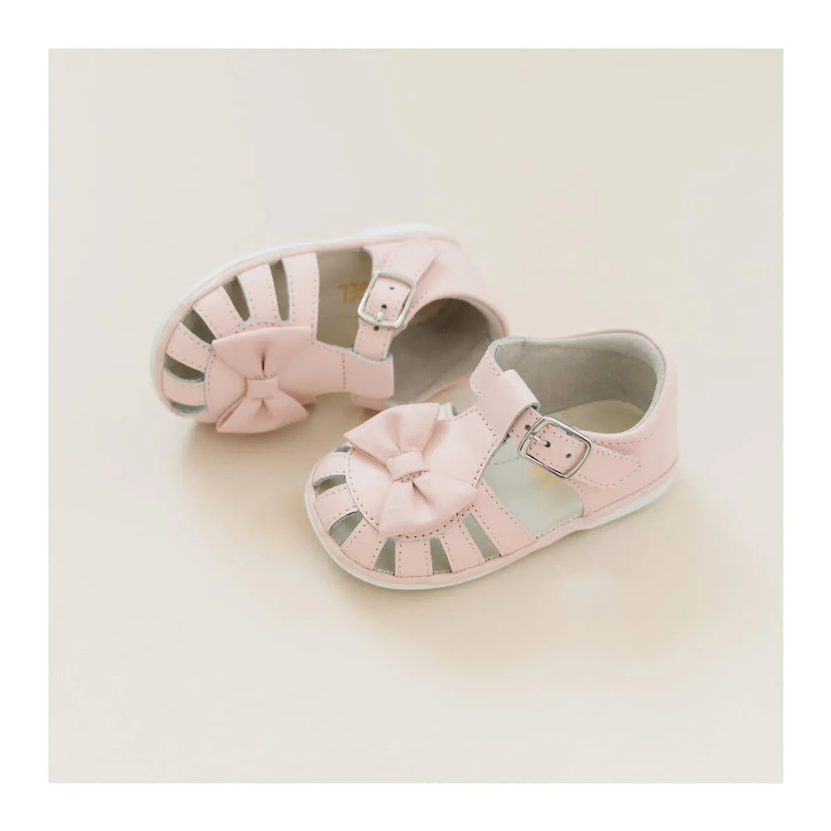 l'amour - Pink Nellie Bow Sandal