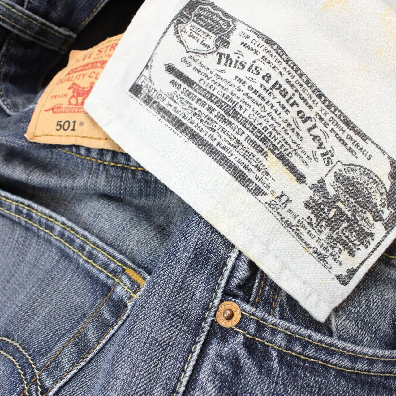 LEVIS 501 Jeans Blue | W33 L32