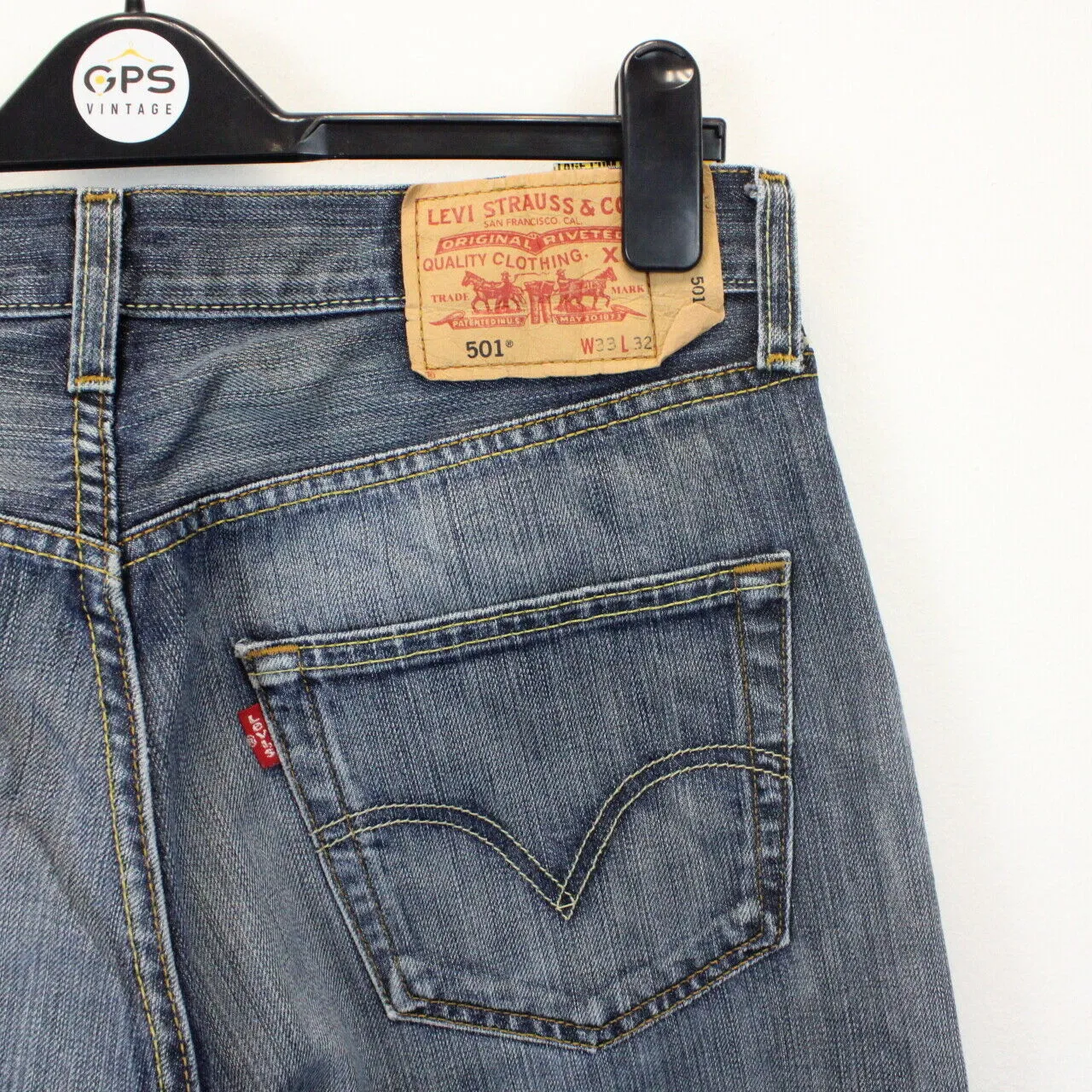 LEVIS 501 Jeans Blue | W33 L32