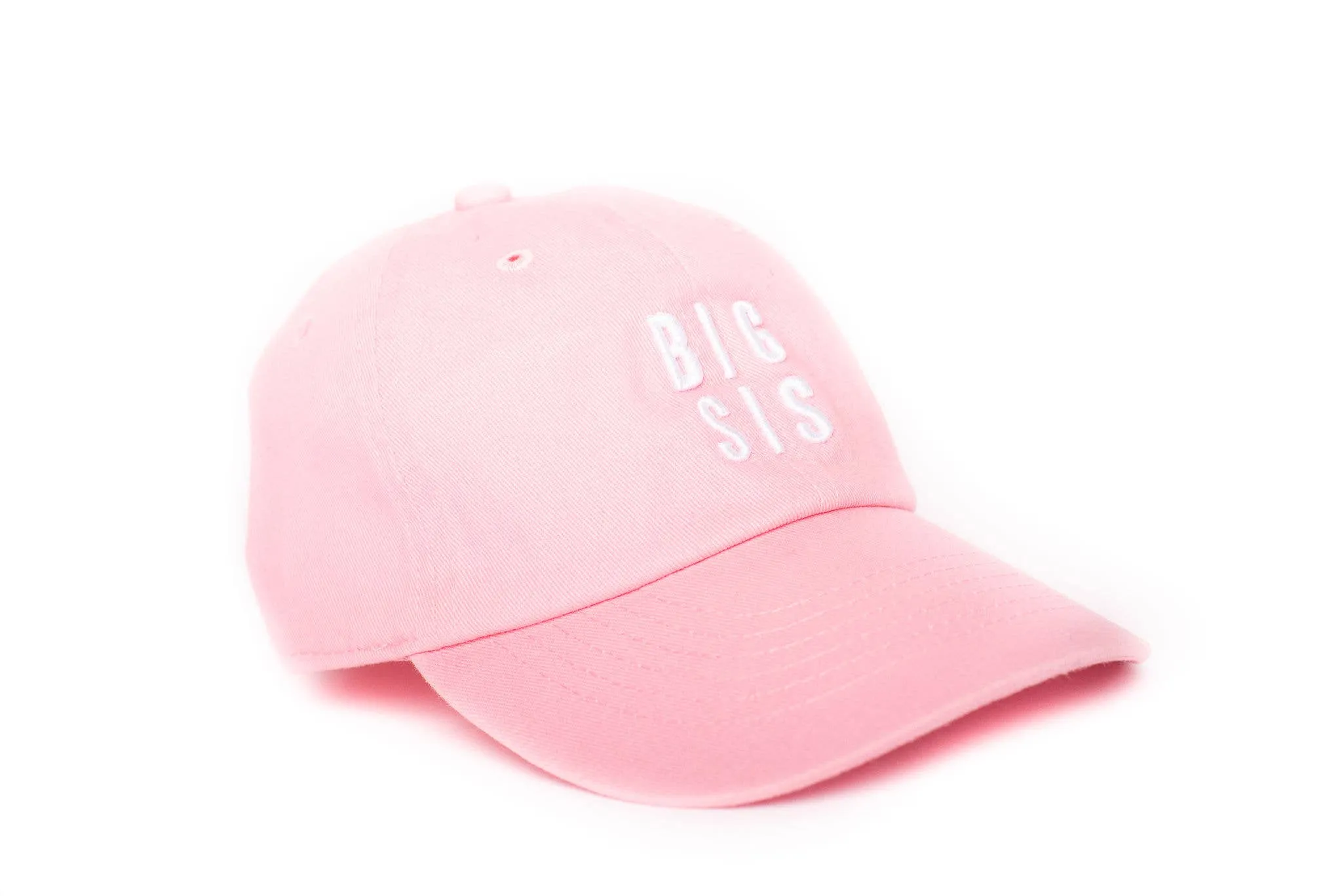 Light Pink Big Sis Hat: Toddler (1Y-4Y)