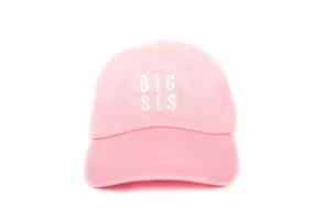 Light Pink Big Sis Hat: Toddler (1Y-4Y)