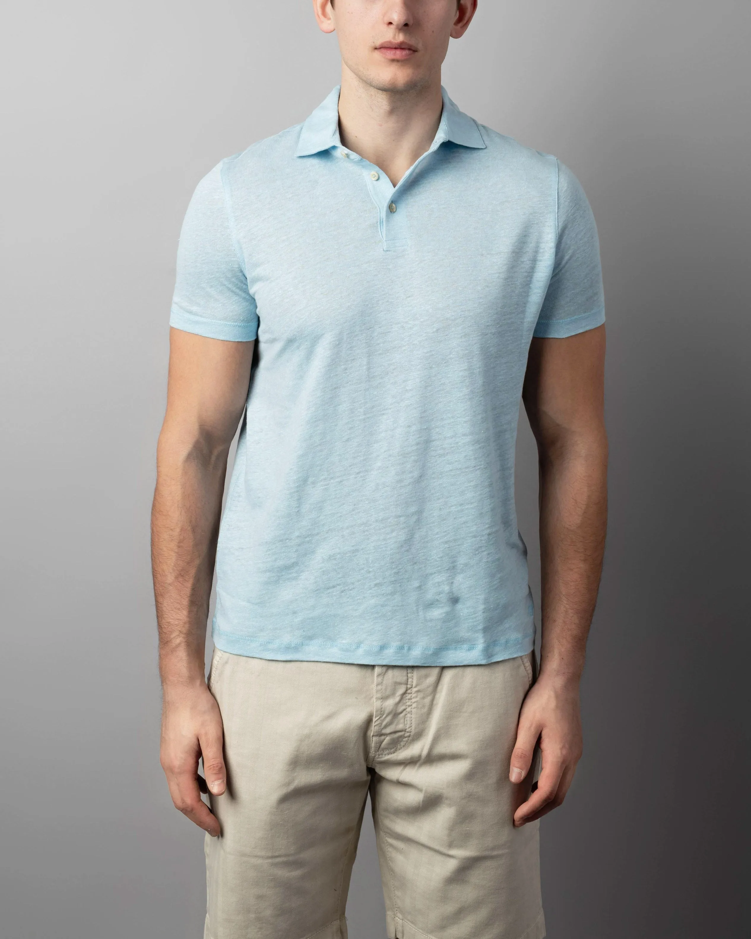 Linen Polo Shirt