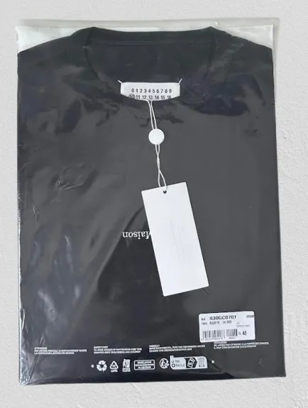 Maison Margiela  |Crew Neck Plain Cotton Short Sleeves Logo Designers