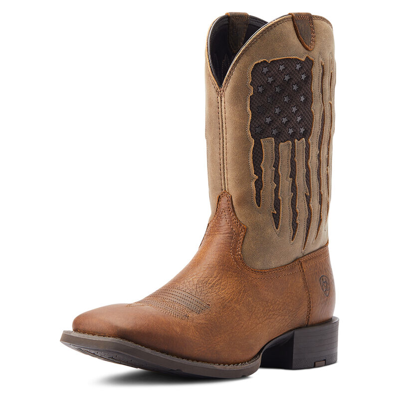 Men's Sport My Country VentTEK™ Western Boot in Brown