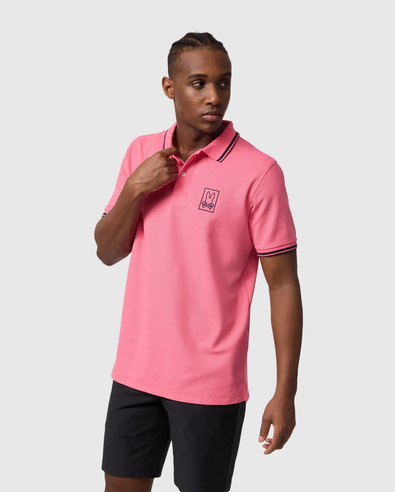 MENS ARCADIA PIQUE POLO SHIRT - B6K406B200