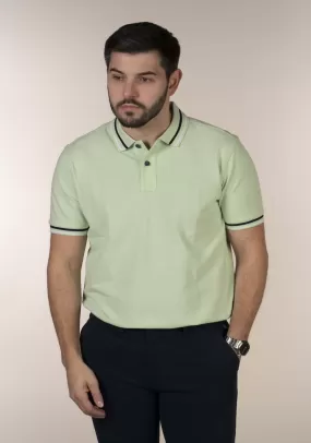 Mens Green Polo Shirt