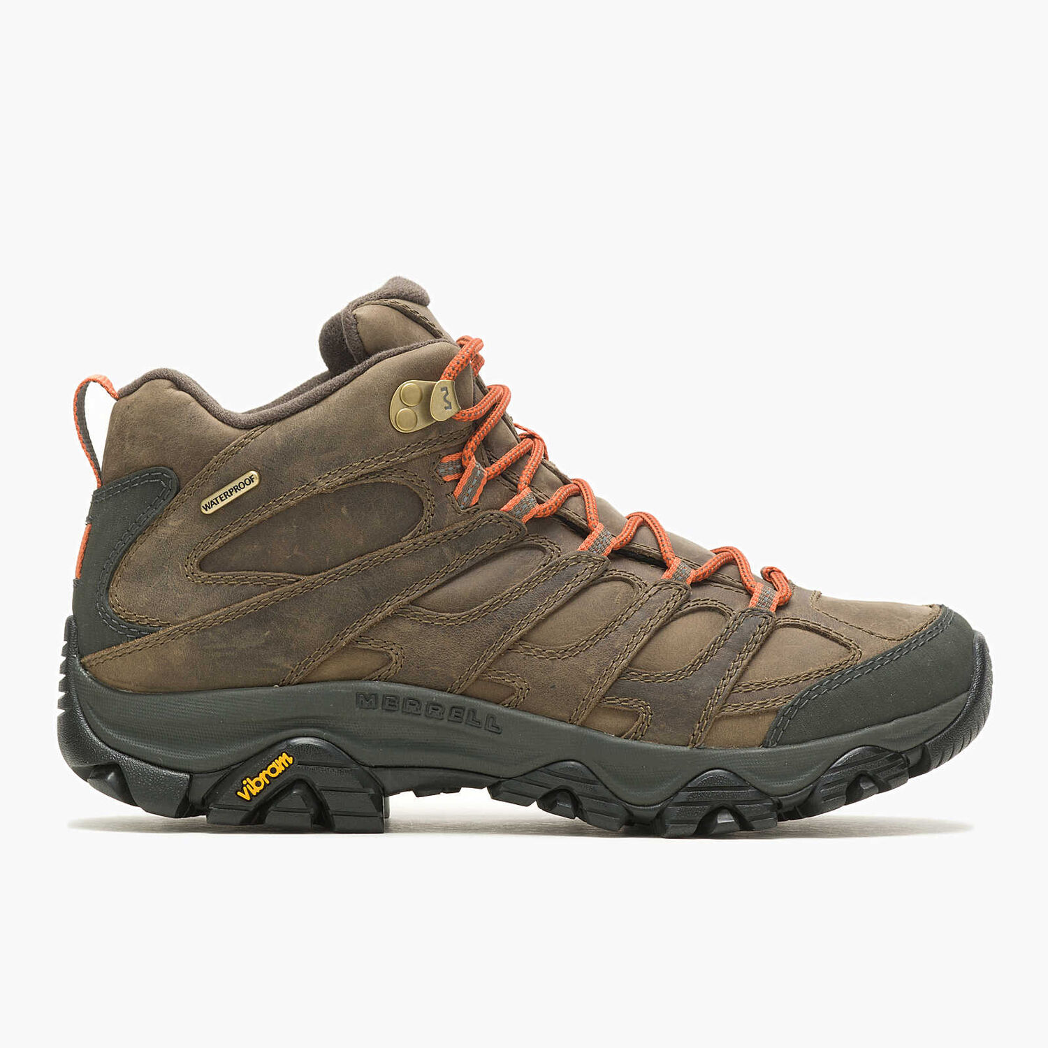 Merrell Men's Moab 3 Prime Mid Waterproof Boot in Canteen