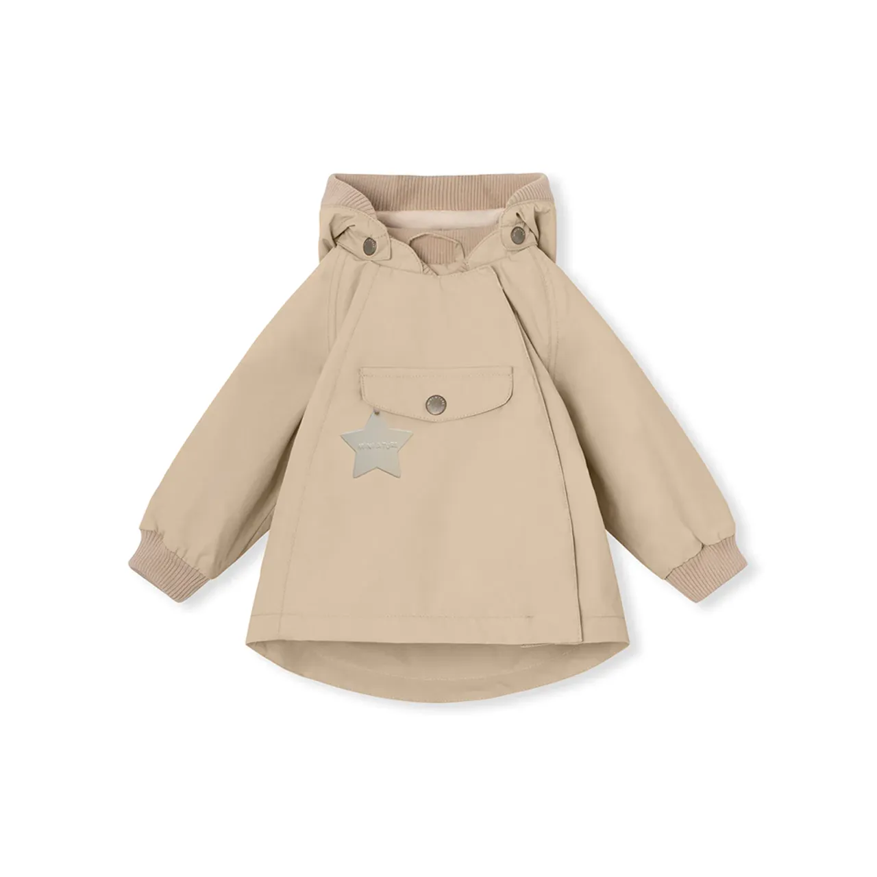 Mini A Ture Matwai Fleece Lined Spring Jacket. Grs 24SS Sesame