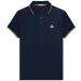 Moncler Classic SS Polo Blue