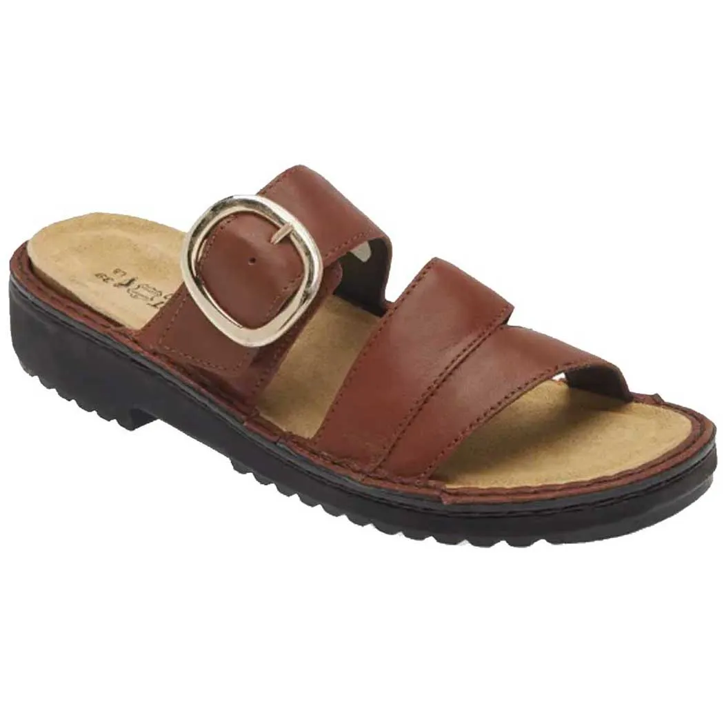 Naot Frey Slide Sandal Soft Chestnut (Women's)